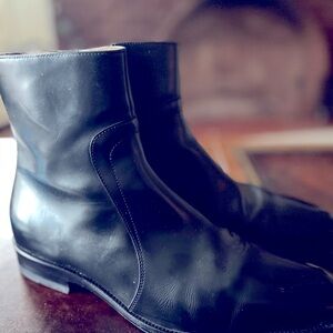 Maison Martin Margiela Black Leather Boots